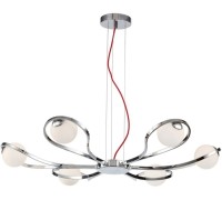 Подвесная люстра Moderno 3020 3020/6S Chrome/White Luce Solara