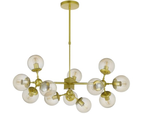 Потолочная люстра Zodiak LDP 160-12 GD Lumina Deco