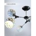 Потолочная люстра Berta WD3564/6C-BK-CR-WT Wedo Light
