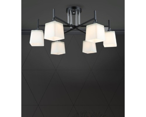 Потолочная люстра Semel WD3640/6C-BK-CR-WT Wedo Light
