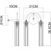 Бра Borgia A4088AP-2AB Arte Lamp