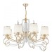 Подвесная люстра Florentia-3857 303857/8 Wh/Gd Arte Milano