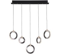 Подвесной светильник Livin LH8028/5P-BK-PBK-SGD Lumien Hall