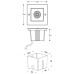 Встраиваемый светильник уличный Square 730210 Deko-Light