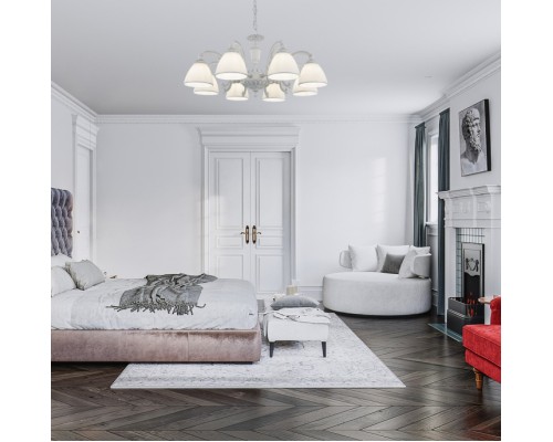 Подвесная люстра AM341837 341837/8 WT+SL Arte Milano