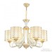 Подвесная люстра Florentia-3387 303387/6 Wh/Gd Arte Milano