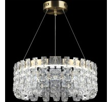 Подвесная люстра  02601-0.4-104W LED COP+CH Reluce