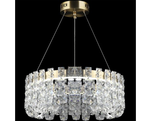 Подвесная люстра  02601-0.4-104W LED COP+CH Reluce