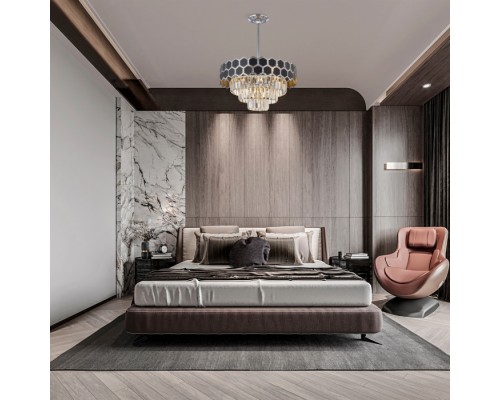 Подвесная люстра Sorrento-5009 375009/4+2/300/480 CR Arte Milano