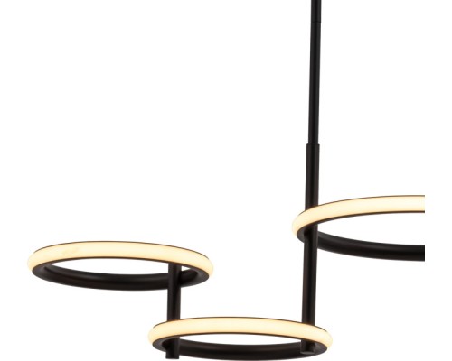 Подвесная люстра MD20001002 MD20001002-5A matt black DeLight Collection