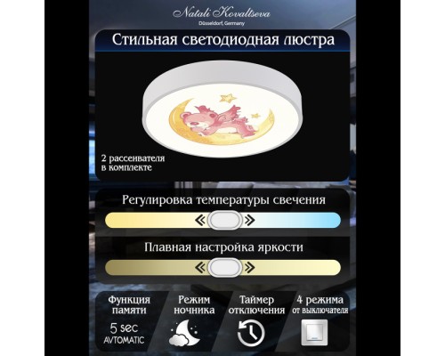 Потолочный светильник Kids INNOVATION STYLE 83122 Natali Kovaltseva
