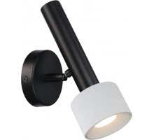 Спот Delta 2360-1 BK+WH iLedex