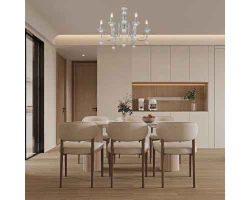Подвесная люстра AM346109 346109/6 CR Arte Milano