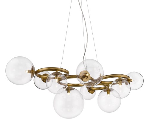 Подвесная люстра Puppet P68092-9 brass DeLight Collection