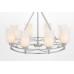 Подвесная люстра Marietta LDP 8025-8 CHR+WT Lumina Deco
