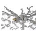 Интерьерная настольная лампа Tavenna Nickel Tavenna H 4.1.1.638 N Dio D'Arte