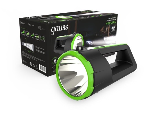 Ручной фонарь  GF701 Gauss