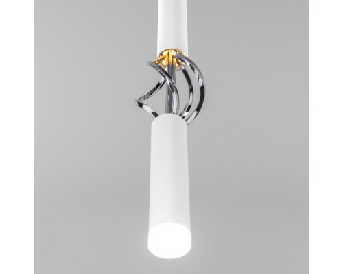 Подвесной светильник Lance 50191/1 LED белый/хром Eurosvet
