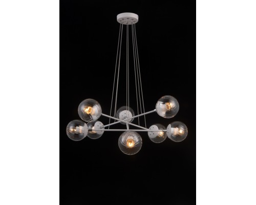 Подвесной светильник Molecule MOLECULE 81048-8C SATIN WHITE Natali Kovaltseva