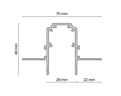Шинопровод Busbar trunkings Exility TRX034-421.12W Maytoni