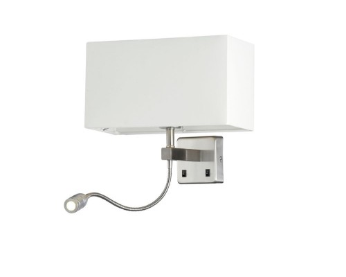 Бра Jewel JEWEL AP2 WH Crystal Lux