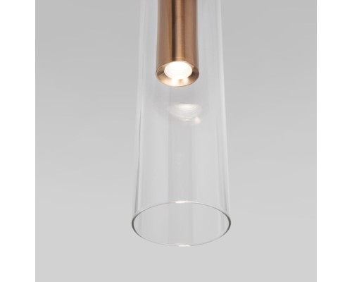Подвесной светильник Swan 50254/1 LED латунь Eurosvet