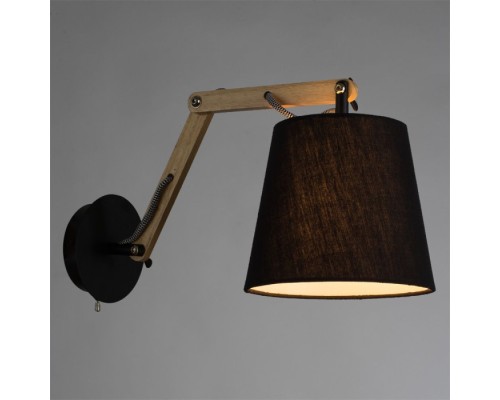 Бра Pinocchio A5700AP-1BK Arte Lamp