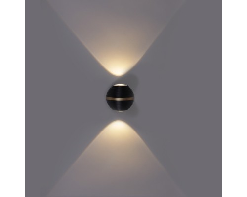 Архитектурная подсветка  86828-9.2-002TLF LED2*3W BK Reluce