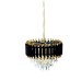 Подвесная люстра  LDP 6003-400 BK+F.GD Lumina Deco