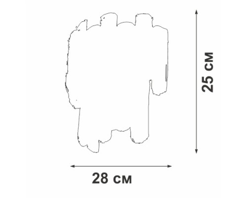 Бра  V53441-9/1A Vitaluce
