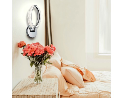 Настенный светильник Verbena 10269/1LED Chrome Escada