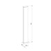 Наземный светильник Flat 1538 TECHNO LED черный Elektrostandard