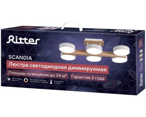 Потолочная люстра Scandia 51627 3 Ritter