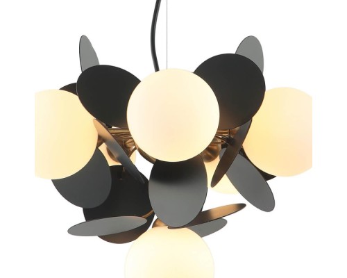 Подвесная люстра Ilmari LH4136/6P-BR-BK Lumien Hall
