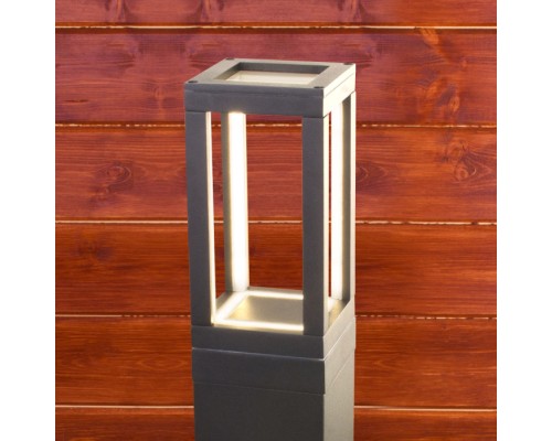 Наземный светильник Frame 1529 TECHNO LED серый Elektrostandard
