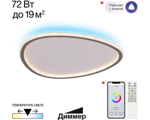 Потолочный светильник Тrio CL215B251E Citilux