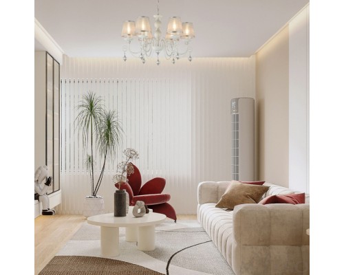 Подвесная люстра AM347620 347620/6 WT+SL Arte Milano
