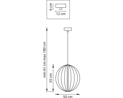 Подвесной светильник Sole 734057 Lightstar