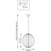 Подвесной светильник Sole 734057 Lightstar