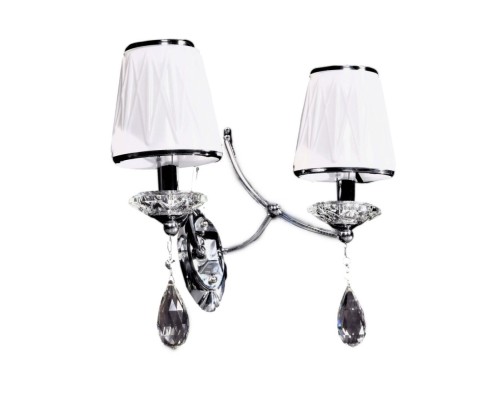 Бра Dominni LDW 9268-2 CHR Lumina Deco