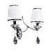 Бра Dominni LDW 9268-2 CHR Lumina Deco