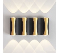 Настенный светильник CLT 022 CLT 022W4 BL-GO 4000K Crystal Lux