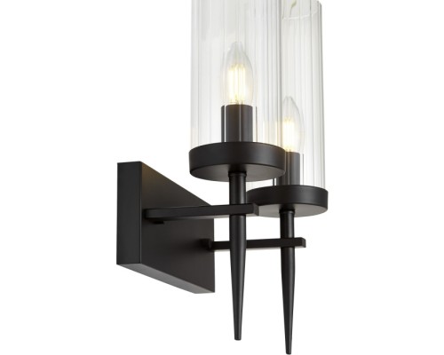 Бра Moratti LDW 8022-2 BK+PR Lumina Deco