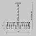 Подвесная люстра Puntes MOD043PL-06G Maytoni