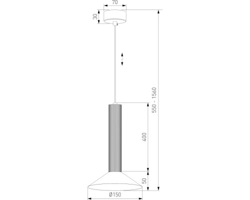 Подвесной светильник Fest 50315 LED Elektrostandard
