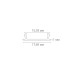 Декоративная вставка Track Accessories A540106С Arte Lamp