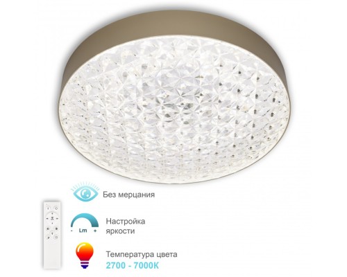 Потолочный светильник Turin 3306.B236-350 Gold APL LED
