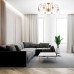 Потолочная люстра Gloss 1141/8PL Clear Escada