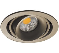 Точечный светильник Lumme DL18615/01WW-R Champagne/Black Donolux