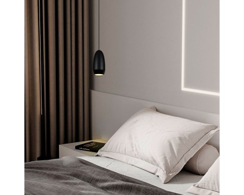 Подвесной светильник LED4U L8756-1 BK LED4U